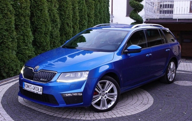 Skoda Octavia cena 58900 przebieg: 159000, rok produkcji 2013 z Babimost małe 211